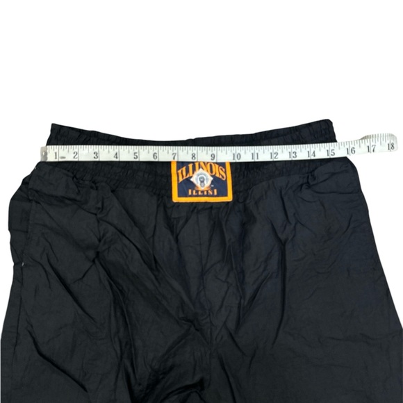 Vintage Illinois Nylon Pants Mens Medium Illini - Picture 3 of 5